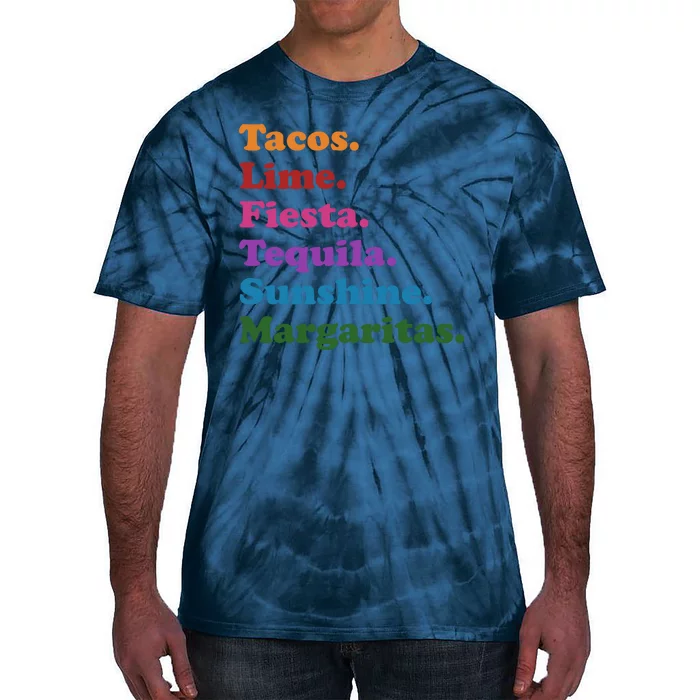 Cinco De Mayo Taco Fiesta Party Tie-Dye T-Shirt