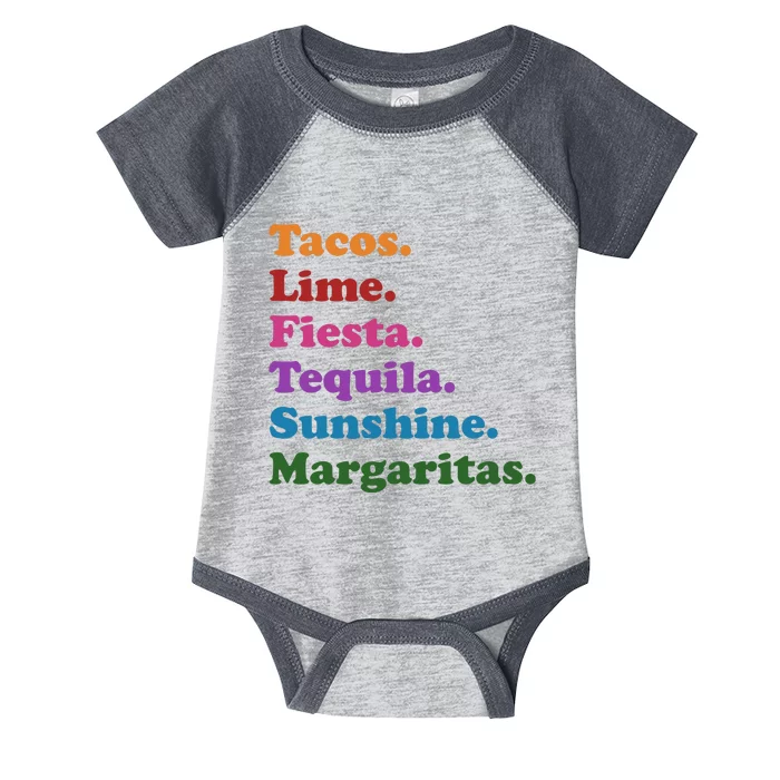 Cinco De Mayo Taco Fiesta Party Infant Baby Jersey Bodysuit