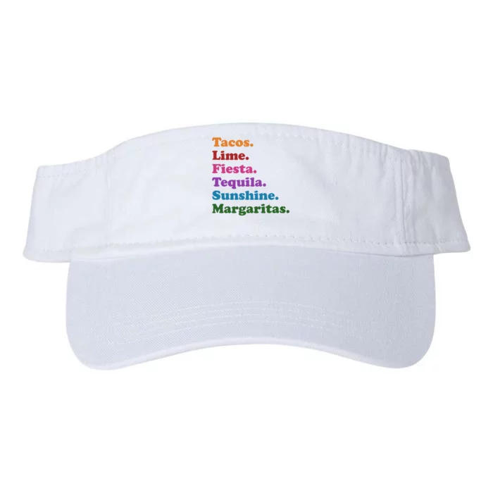 Cinco De Mayo Taco Fiesta Party Valucap Bio-Washed Visor