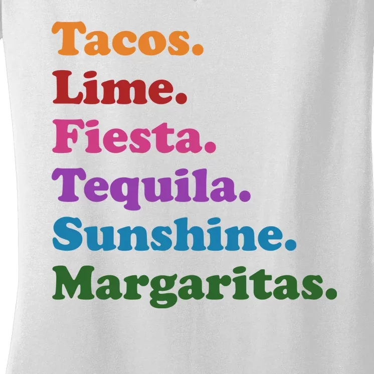 Cinco De Mayo Taco Fiesta Party Women's V-Neck T-Shirt