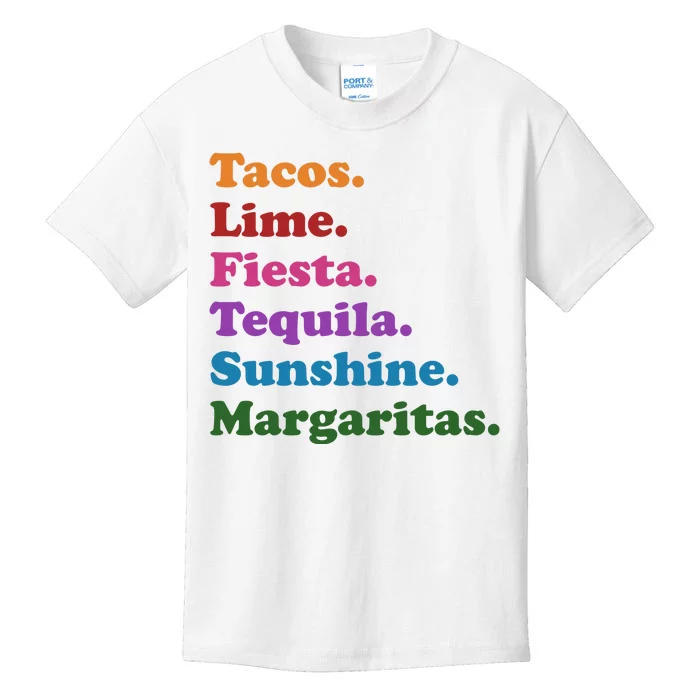 Cinco De Mayo Taco Fiesta Party Kids T-Shirt