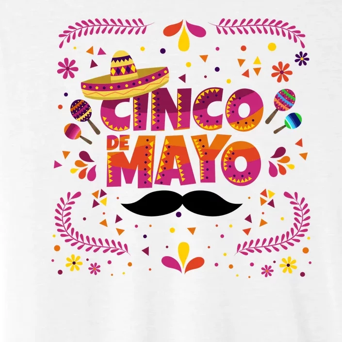 Cinco De Mayo Fiesta Mustache ChromaSoft Performance T-Shirt