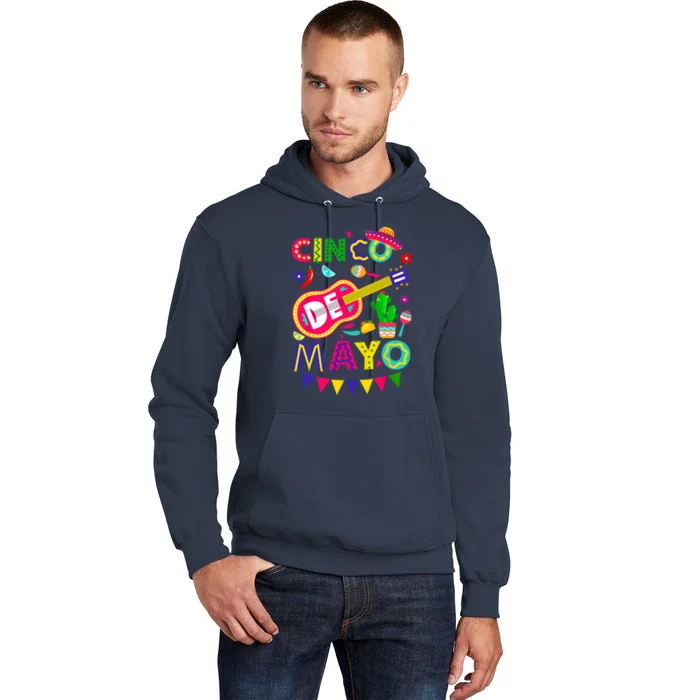 Cinco De Mayo Mexican Fiesta 5 De Mayo Funny Cinco De Mayo Tall Hoodie