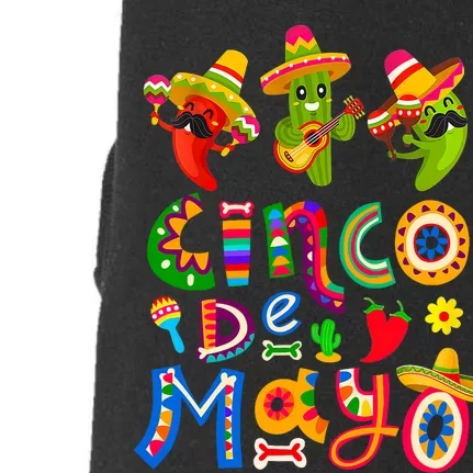 Cinco De Mayo Mexican Fiesta 5 De Mayo Women Doggie 3-End Fleece Hoodie