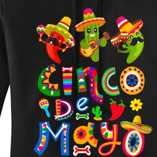 Cinco De Mayo Mexican Fiesta 5 De Mayo Women Women's Pullover Hoodie