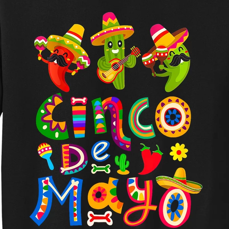 Cinco De Mayo Mexican Fiesta 5 De Mayo Women Tall Sweatshirt