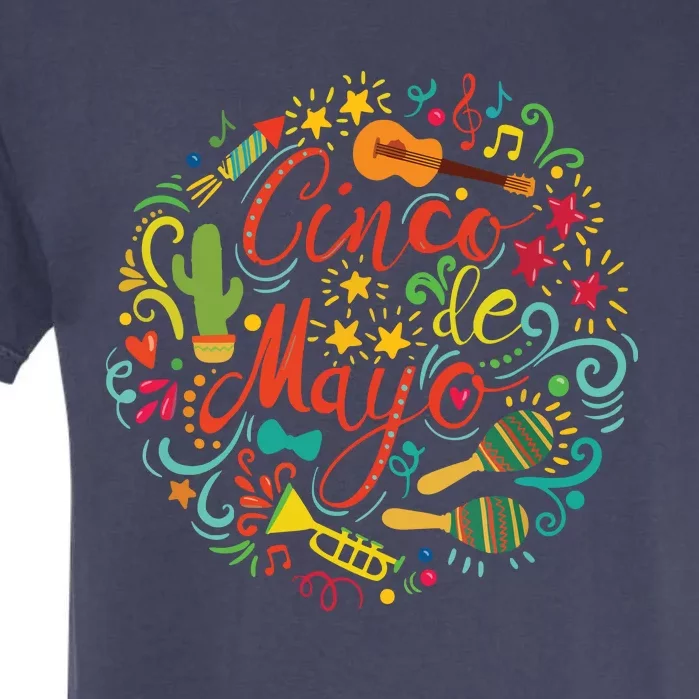 Cinco De Mayo Shirts Mexican Fiesta 5 De Mayo Garment-Dyed Heavyweight T-Shirt