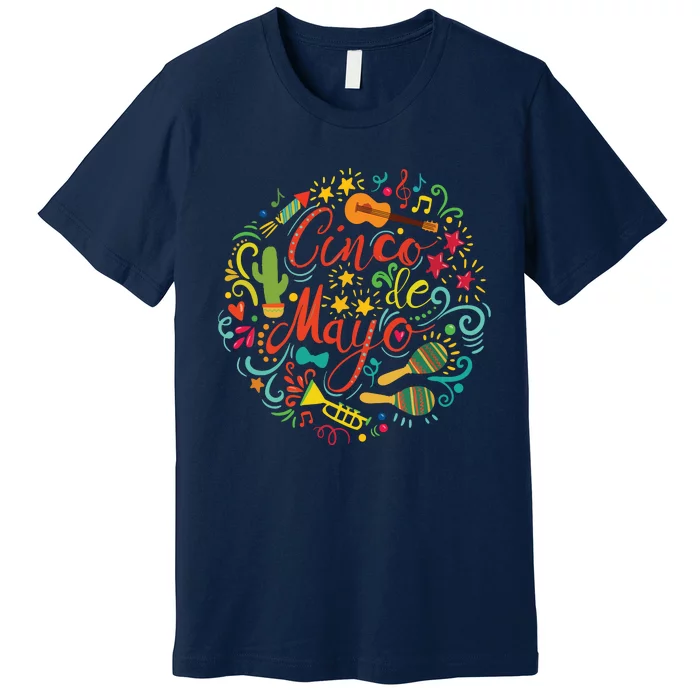 Cinco De Mayo Shirts Mexican Fiesta 5 De Mayo Premium T-Shirt