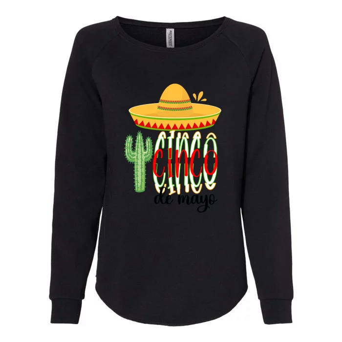 Cinco De Mayo Mexican Fiesta 5 De Mayo Womens California Wash Sweatshirt