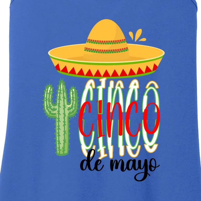 Cinco De Mayo Mexican Fiesta 5 De Mayo Ladies Essential Tank