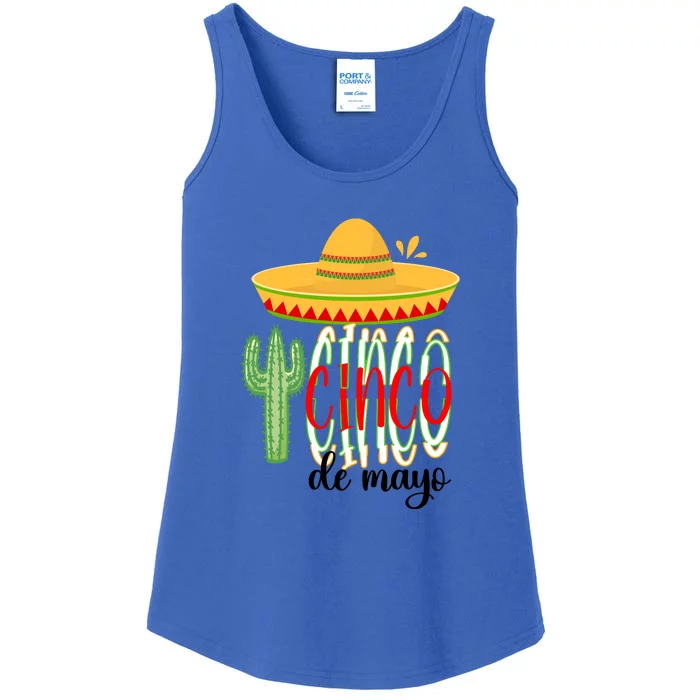 Cinco De Mayo Mexican Fiesta 5 De Mayo Ladies Essential Tank