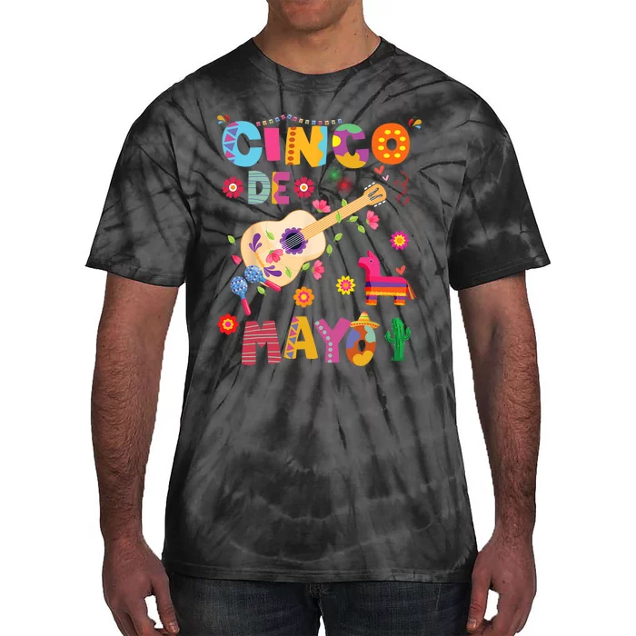 Cinco De Mayo Mexican Fiesta 5 De Mayo Gift Tie-Dye T-Shirt