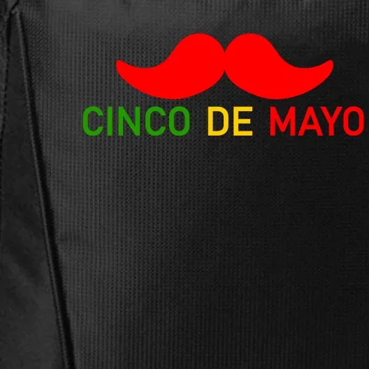 Cinco De Mayo Mustache Fiesta City Backpack