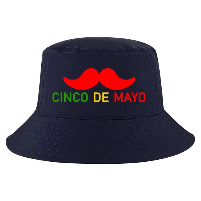 Cinco De Mayo Mustache Fiesta Cool Comfort Performance Bucket Hat