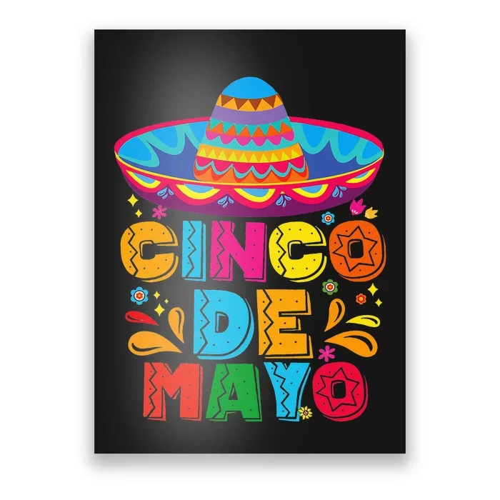 Cinco De Mayo Fiesta Surprise Camisa 5 De Mayo Poster