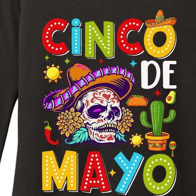 Cinco De Mayo Mexican Fiesta Squad 5 De Mayo For Mexican Gift Womens CVC Long Sleeve Shirt