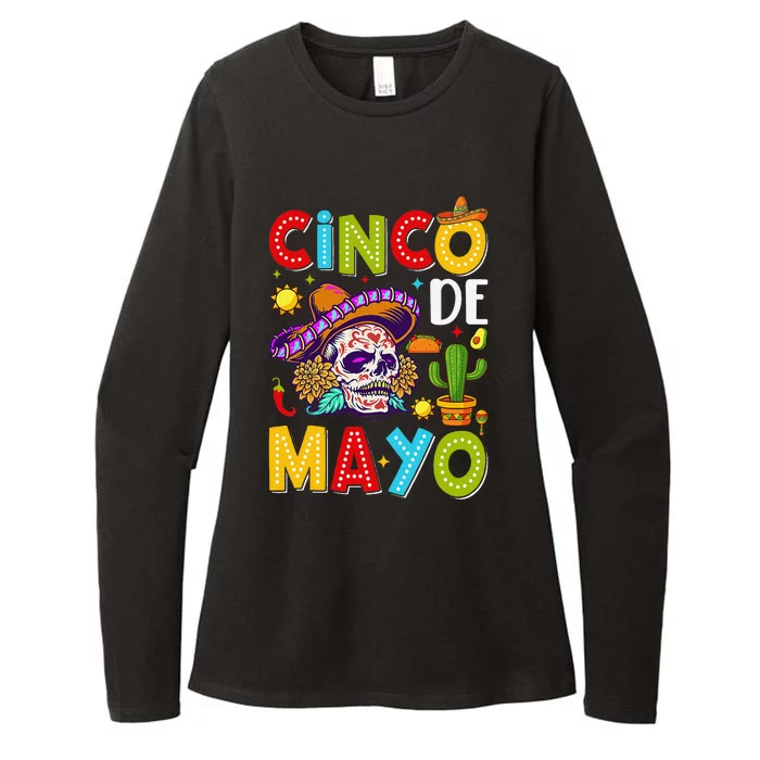 Cinco De Mayo Mexican Fiesta Squad 5 De Mayo For Mexican Gift Womens CVC Long Sleeve Shirt