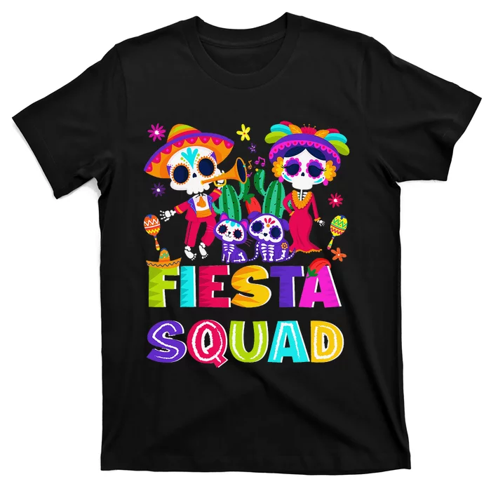 cinco de mayo fiesta squad let´s celebrate Mexican T-Shirt