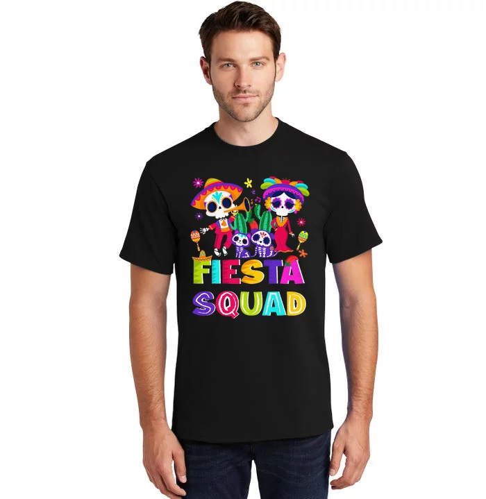 cinco de mayo fiesta squad let´s celebrate Mexican Tall T-Shirt