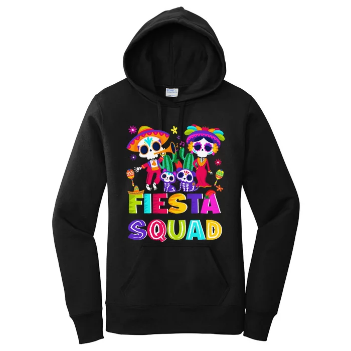 cinco de mayo fiesta squad let´s celebrate Mexican Women's Pullover Hoodie