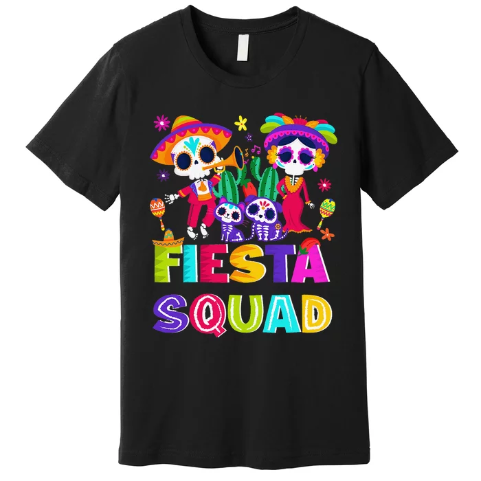 cinco de mayo fiesta squad let´s celebrate Mexican Premium T-Shirt