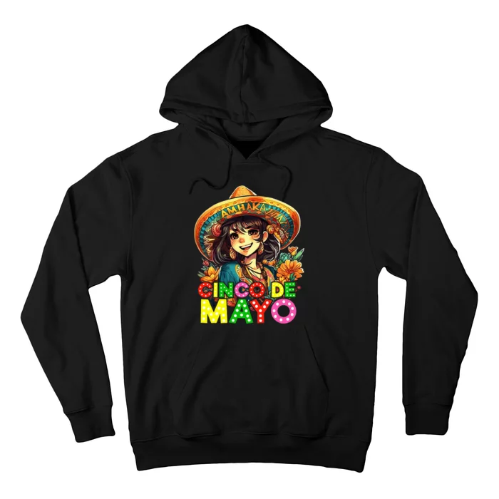 Cinco De Mayo Mexican Fiesta 5 De Mayo Anime Hoodie