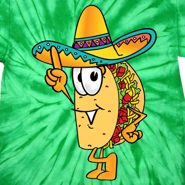 Cinco De Mayo Taco Tie-Dye T-Shirt