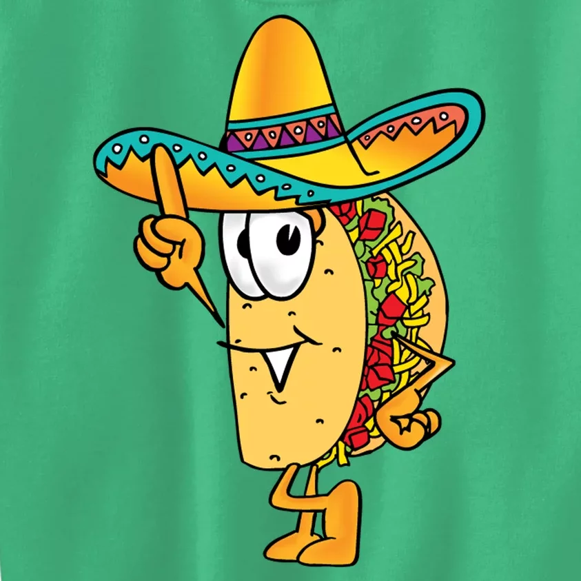 Cinco De Mayo Taco Kids Sweatshirt