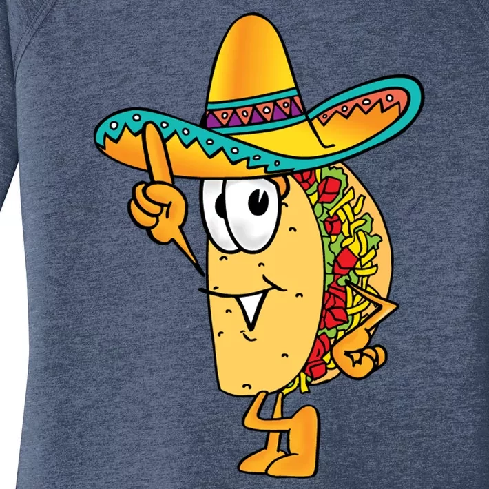 Cinco De Mayo Taco Women's Perfect Tri Tunic Long Sleeve Shirt