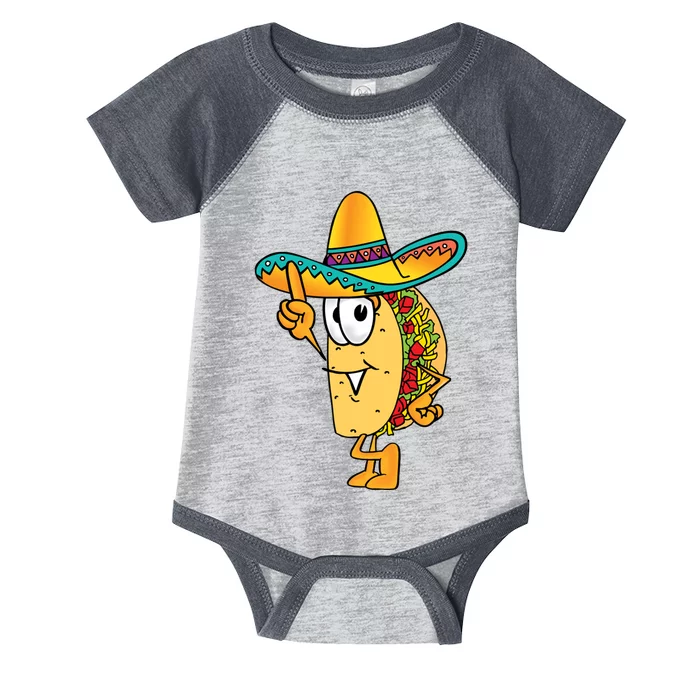 Cinco De Mayo Taco Infant Baby Jersey Bodysuit