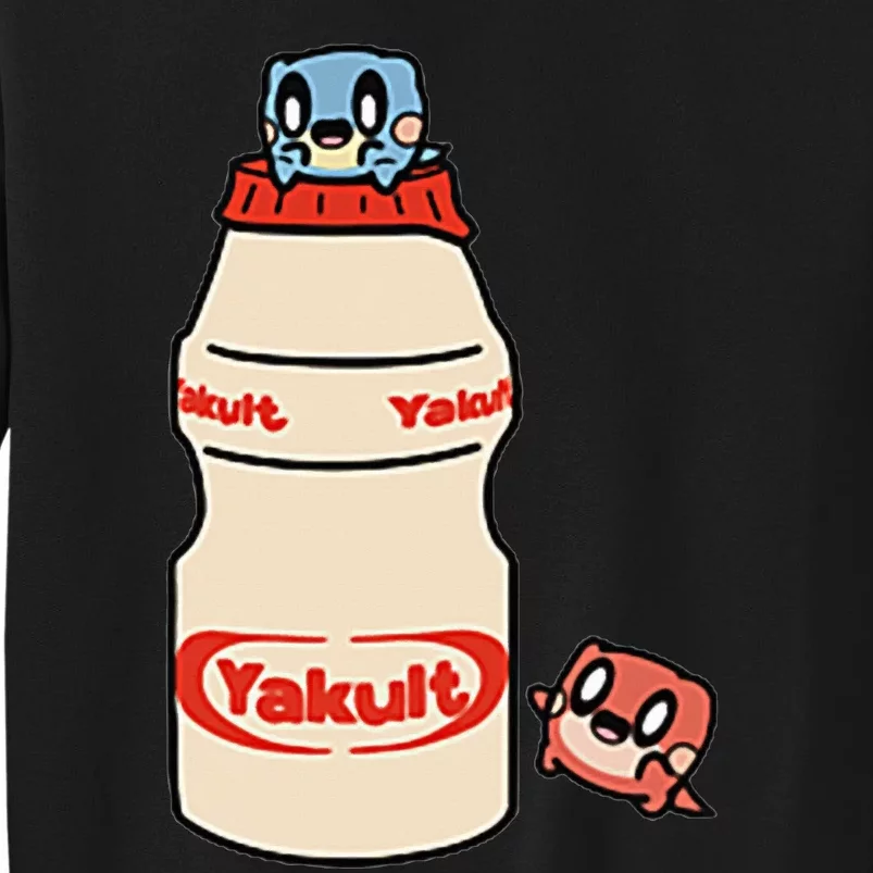 Cute Dinobean Milk Beverage Yogurt Yakult Bibi Keet Tall Sweatshirt