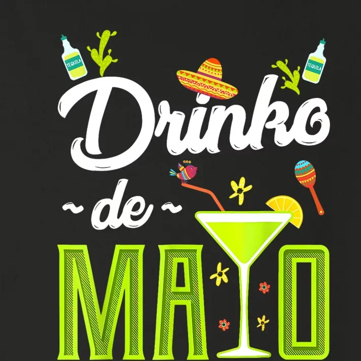 Cinco De Mayo Drinko De Mayo Fiesta Mexican Party Toddler Long Sleeve Shirt