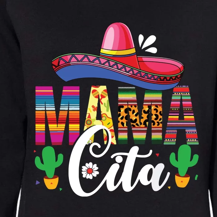 Cinco De Mayo Mamacita Flower Mama Cita Mexican Gift Womens California Wash Sweatshirt