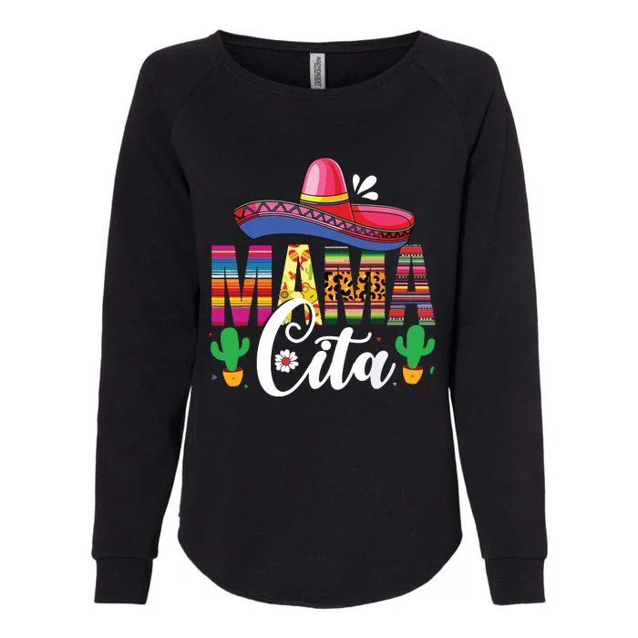 Cinco De Mayo Mamacita Flower Mama Cita Mexican Gift Womens California Wash Sweatshirt