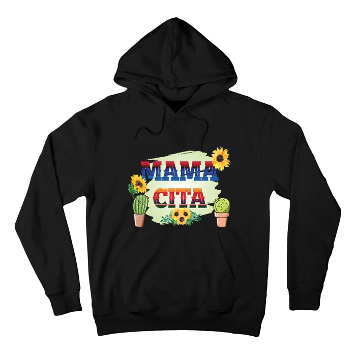 Cinco De Mayo Mamacita Sunflower Mama Cita Mexican Gift Hoodie