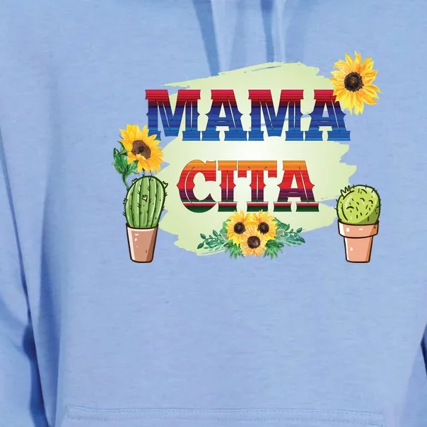 Cinco De Mayo Mamacita Sunflower Mama Cita Mexican Gift Unisex Surf Hoodie