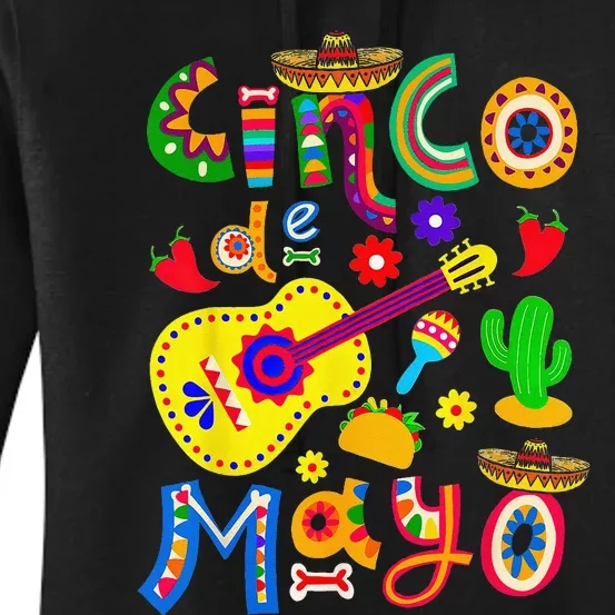 Cinco De Mayo Mexican Fiesta 5 De Mayo Women's Pullover Hoodie