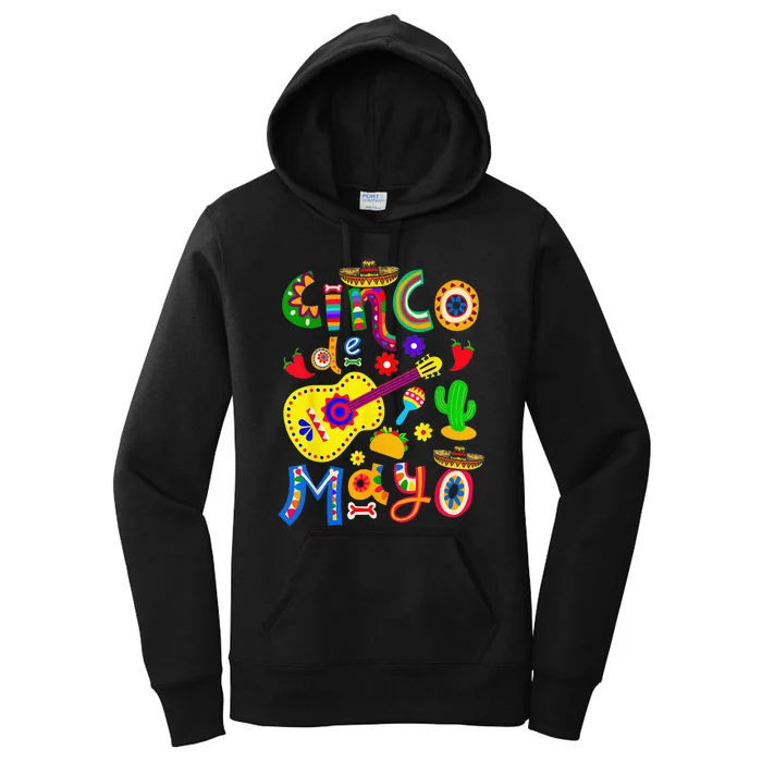 Cinco De Mayo Mexican Fiesta 5 De Mayo Women's Pullover Hoodie