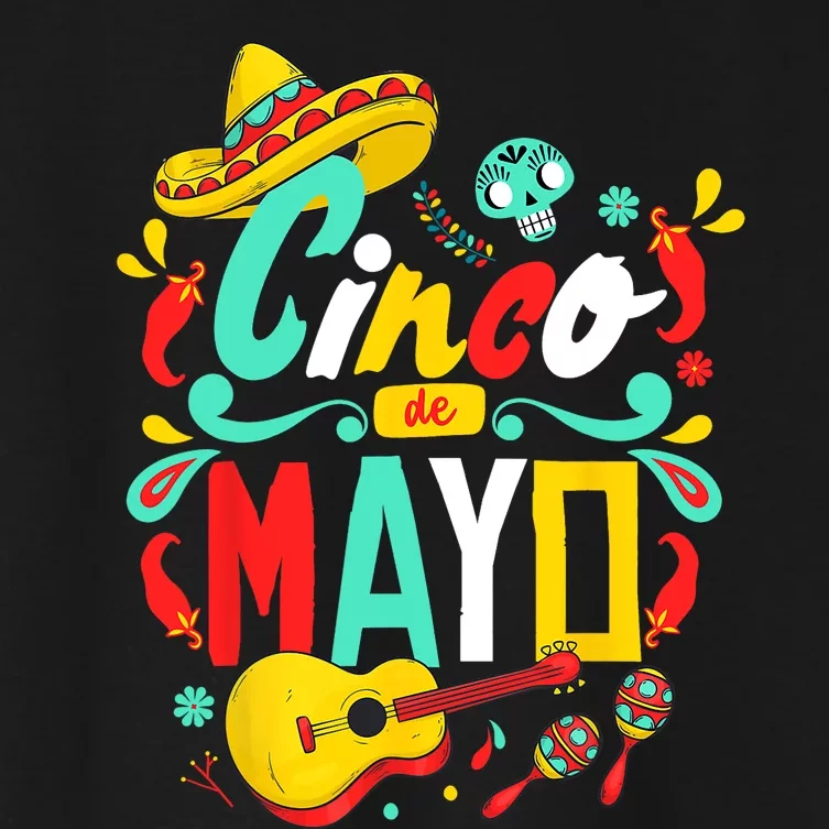 Cinco De Mayo Mexican Fiesta 5 De Mayo Women Men Gift Women's Crop Top Tee