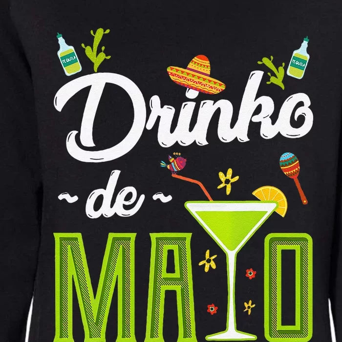 Cinco De Mayo Drinko De Mayo Fiesta Mexican Party Gift Womens California Wash Sweatshirt