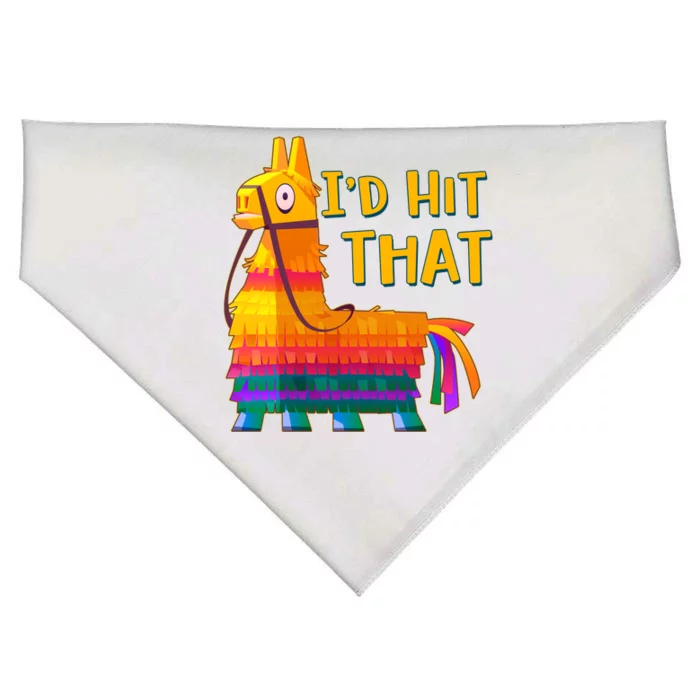 Cinco De Mayo Pinata I'd Hit That USA-Made Doggie Bandana