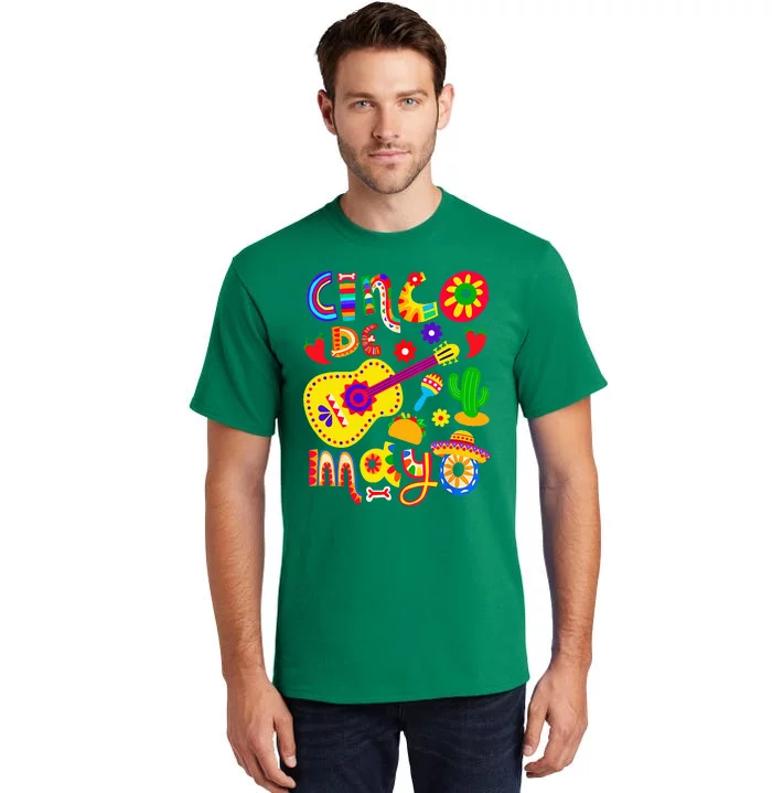 Cinco De Mayo Mexican Fiesta 5 De Mayo Tall T-Shirt