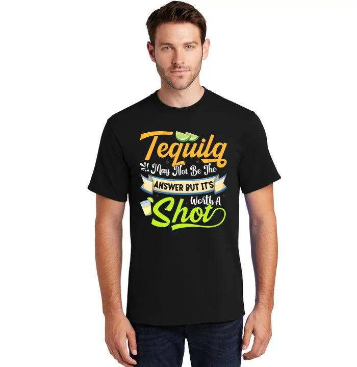 Cinco De Mayo Tequila Celebration Tall T-Shirt