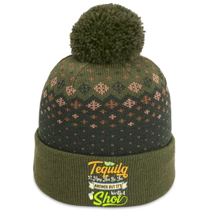 Cinco De Mayo Tequila Celebration The Baniff Cuffed Pom Beanie