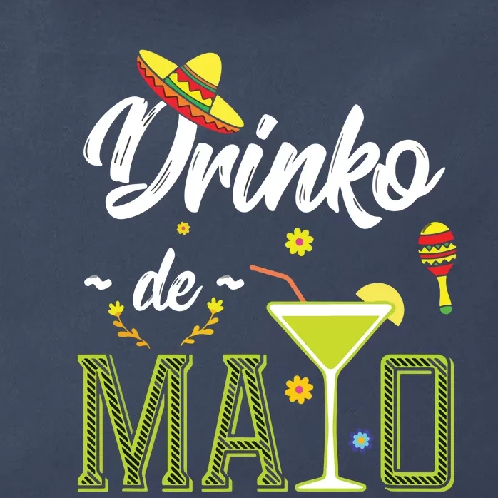 Cinco De Mayo Shirts Drinko De Mayo Fiesta Mexican Party Zip Tote Bag