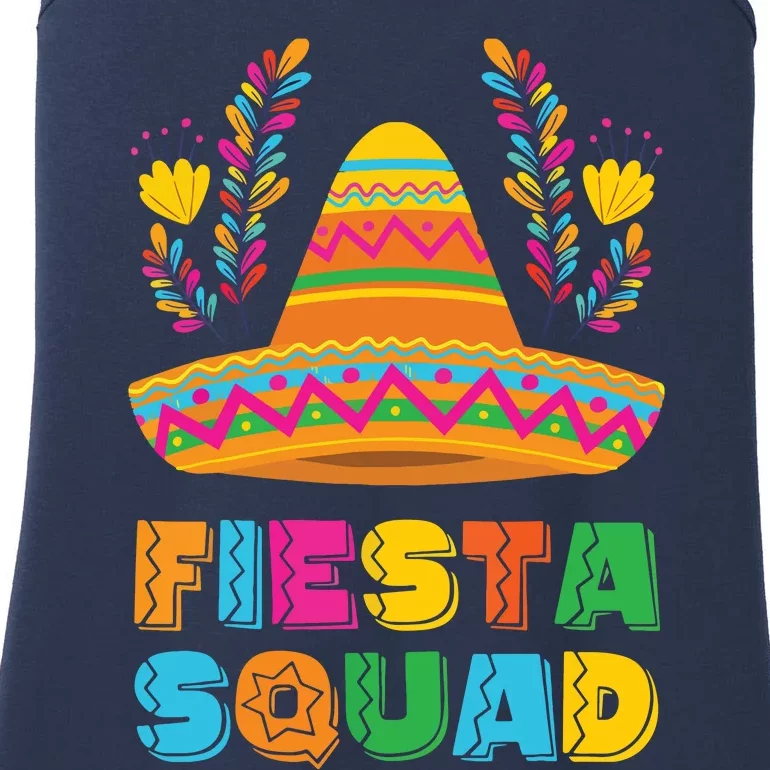 Cinco De Mayo Fiesta Squad Mexican Party Cinco De Mayo Party Ladies Essential Tank