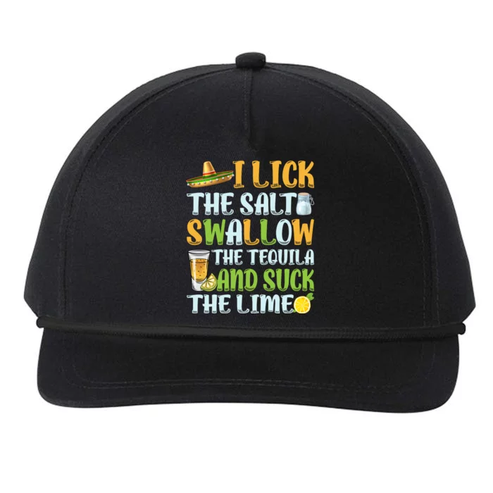 Cinco De Mayo Festive Phrase Graphic Snapback Five-Panel Rope Hat