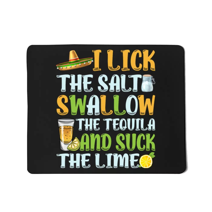 Cinco De Mayo Festive Phrase Graphic Mousepad