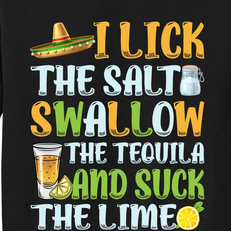 Cinco De Mayo Festive Phrase Graphic Tall Sweatshirt