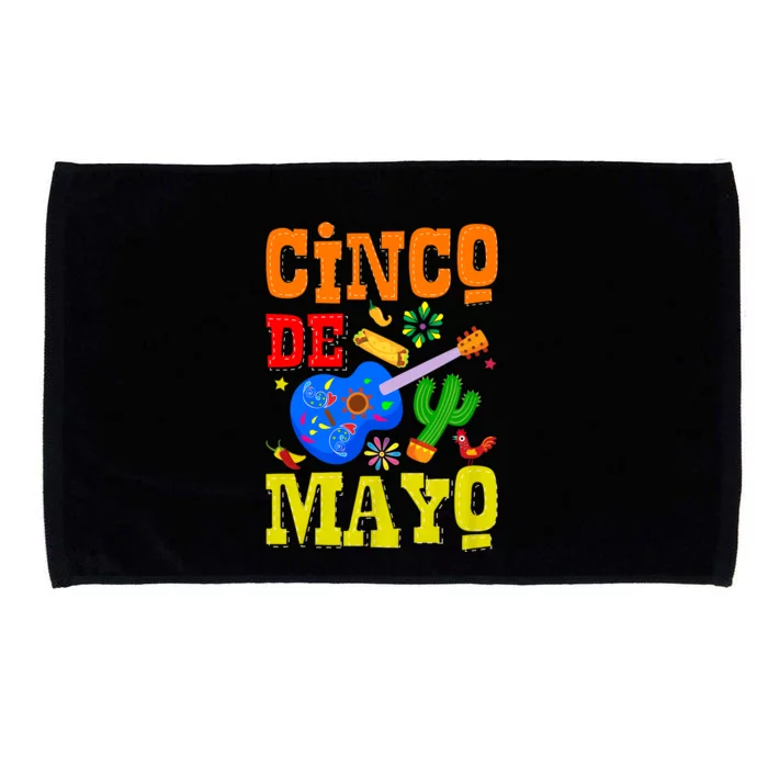 Cinco De Mayo Mexican Fiesta 5 De Mayo For Mexican Microfiber Hand Towel